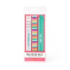 Legami Beauty-Accessoires*3 Nagelfeilen im Set - Nails Before Males