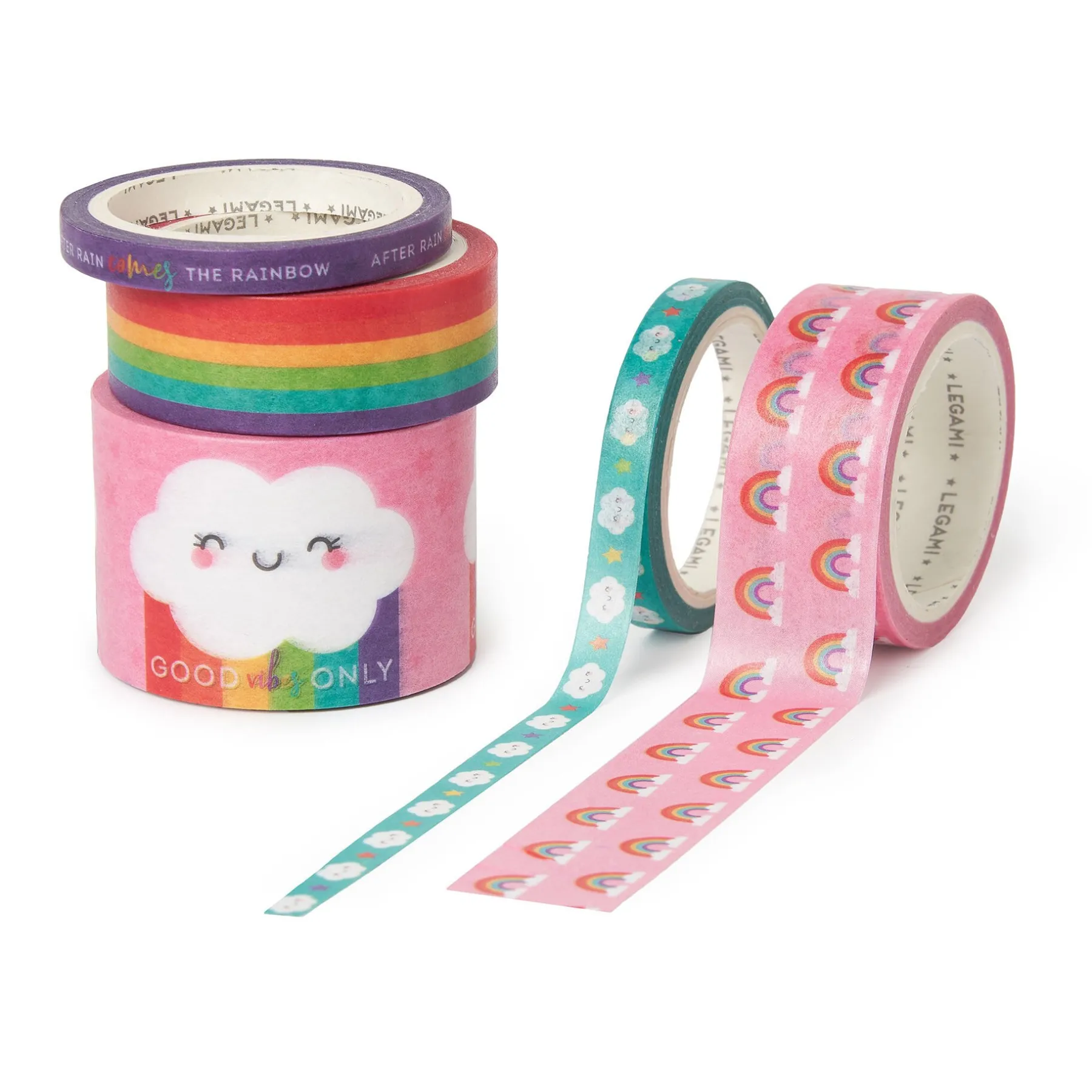 Legami Mehr Schreibwaren*5 Papier-Klebebänder im Set - Tape by Tape