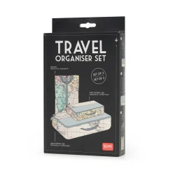 Legami Reise-Accessoires*3 Reisetaschen im Set - Travel Organiser