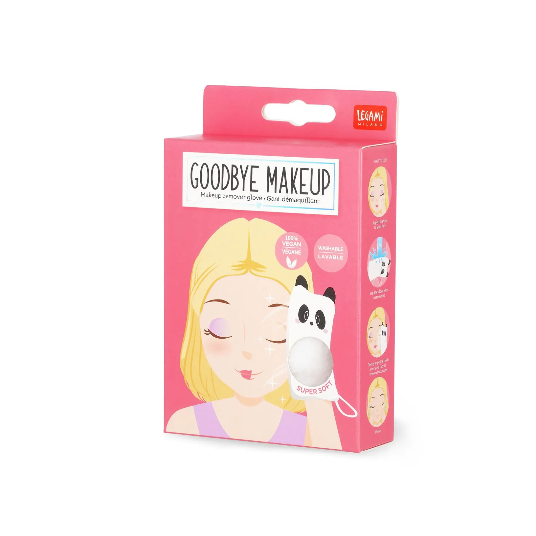 Legami Gesicht Und Körper*Abschminkhandschuh - Goodbye Makeup!