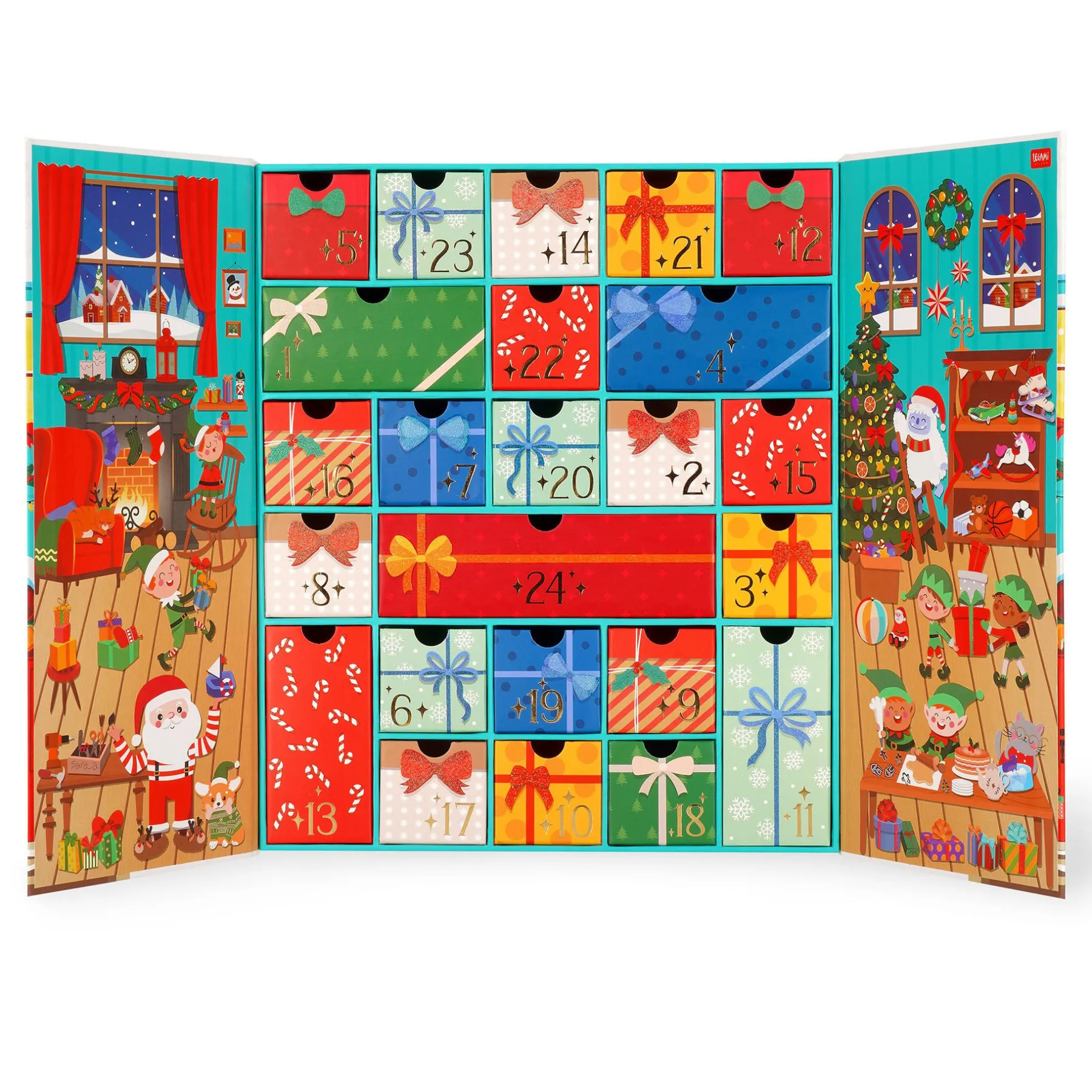 Legami Party-Accessoires*Adventskalender - Christmas Countdown