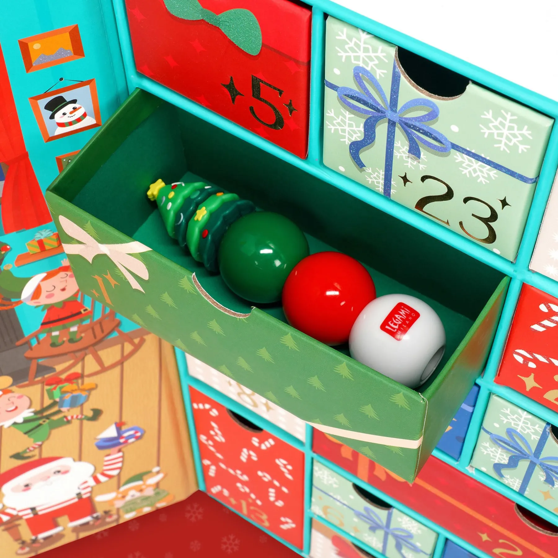 Legami Party-Accessoires*Adventskalender - Christmas Countdown