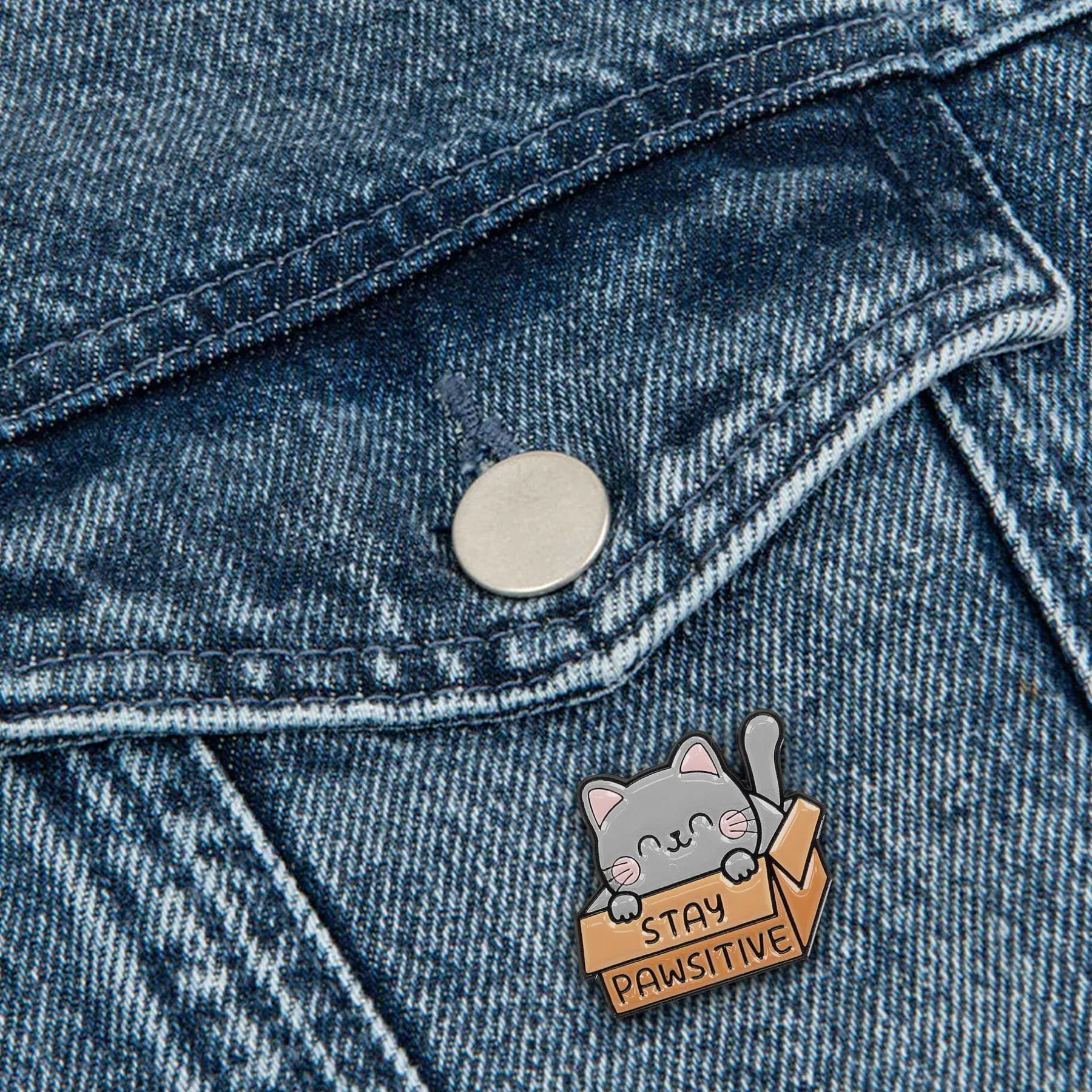 Legami Broschen*Anstecknadel aus emailliertem Metall - Pin Your Style!