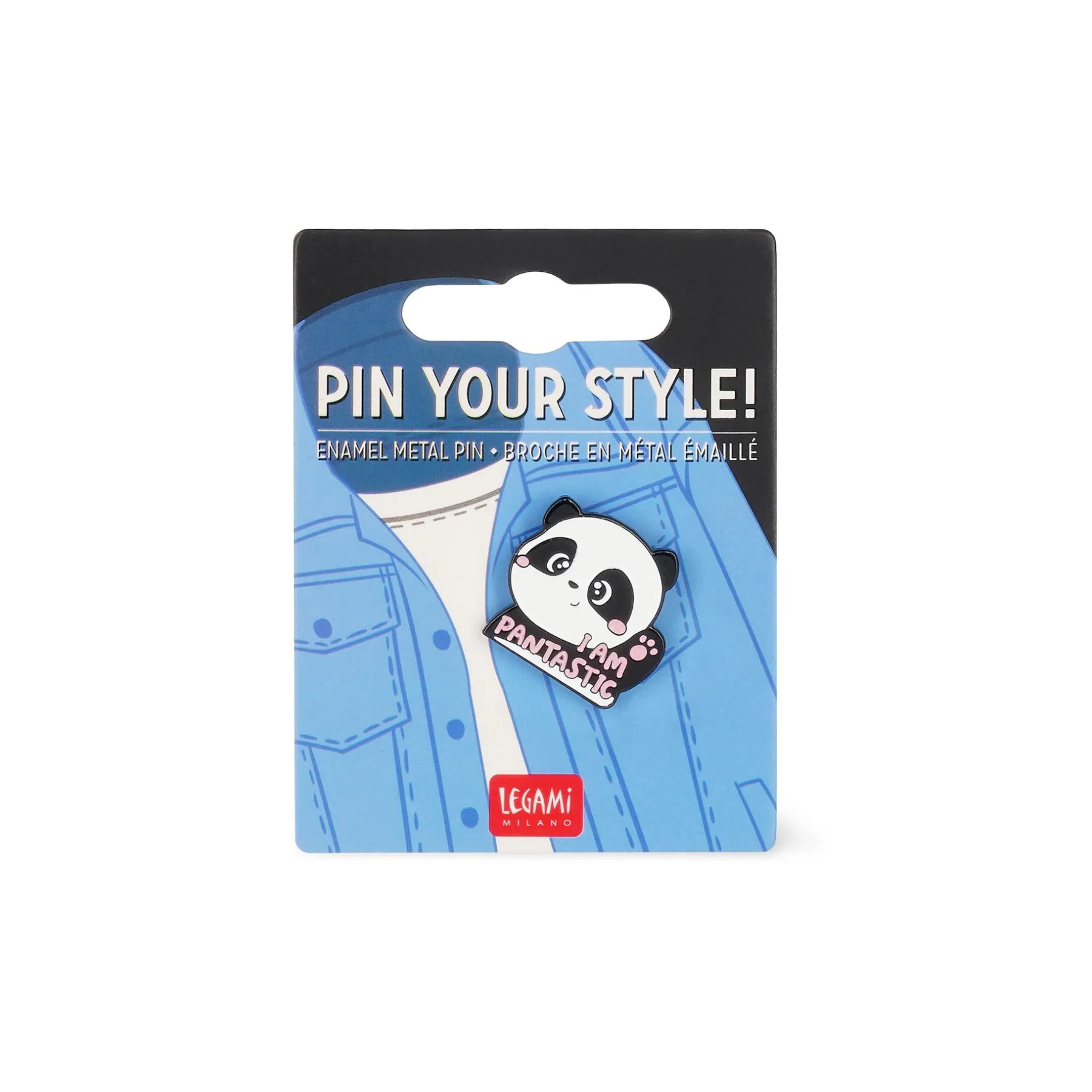 Legami Broschen*Anstecknadel aus emailliertem Metall - Pin Your Style!