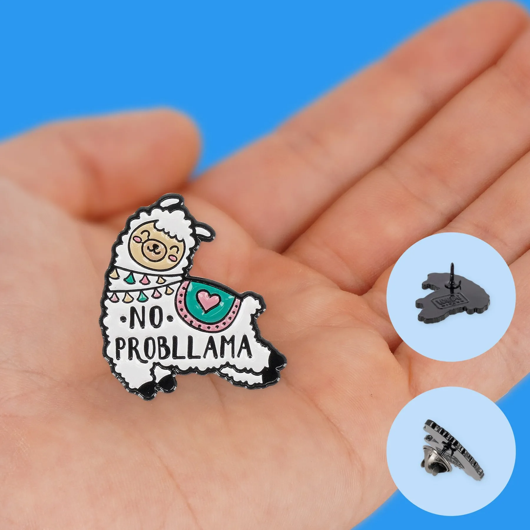 Legami Broschen*Anstecknadel aus emailliertem Metall - Pin Your Style!