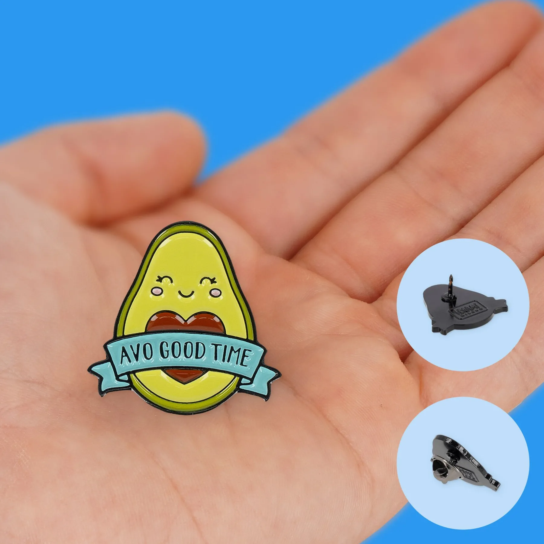 Legami Broschen*Anstecknadel aus emailliertem Metall - Pin Your Style!