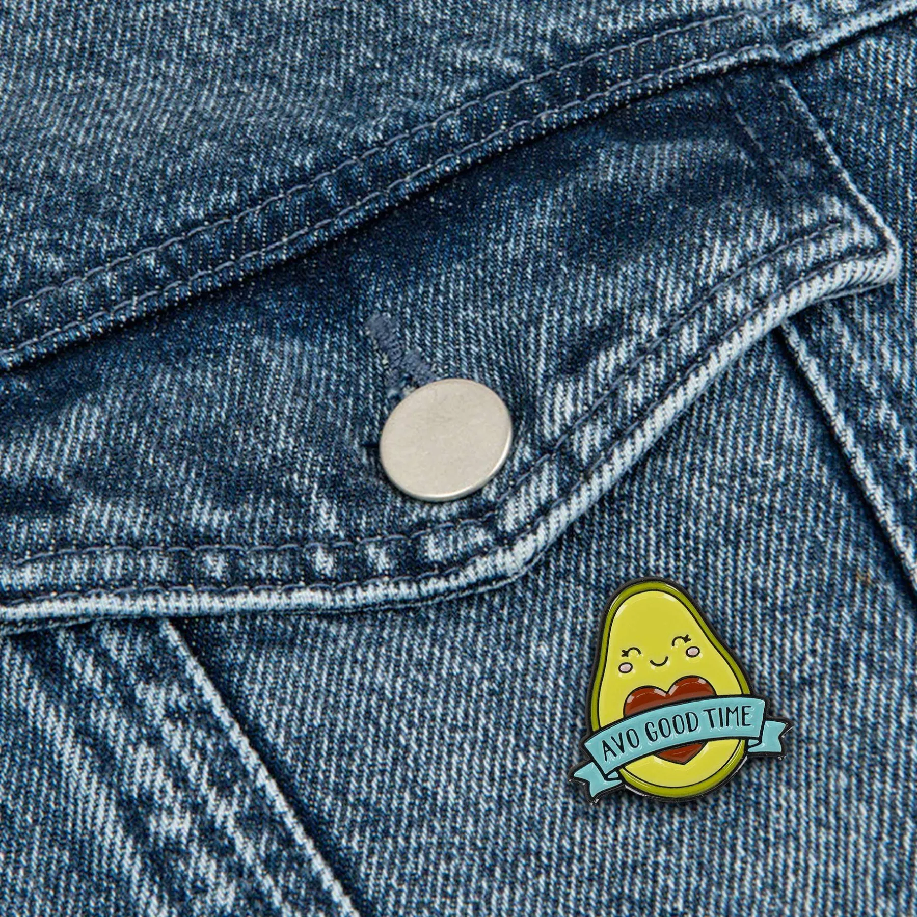 Legami Broschen*Anstecknadel aus emailliertem Metall - Pin Your Style!