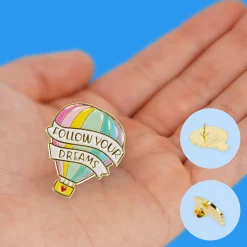 Legami Broschen*Anstecknadel aus emailliertem Metall - Pin Your Style!