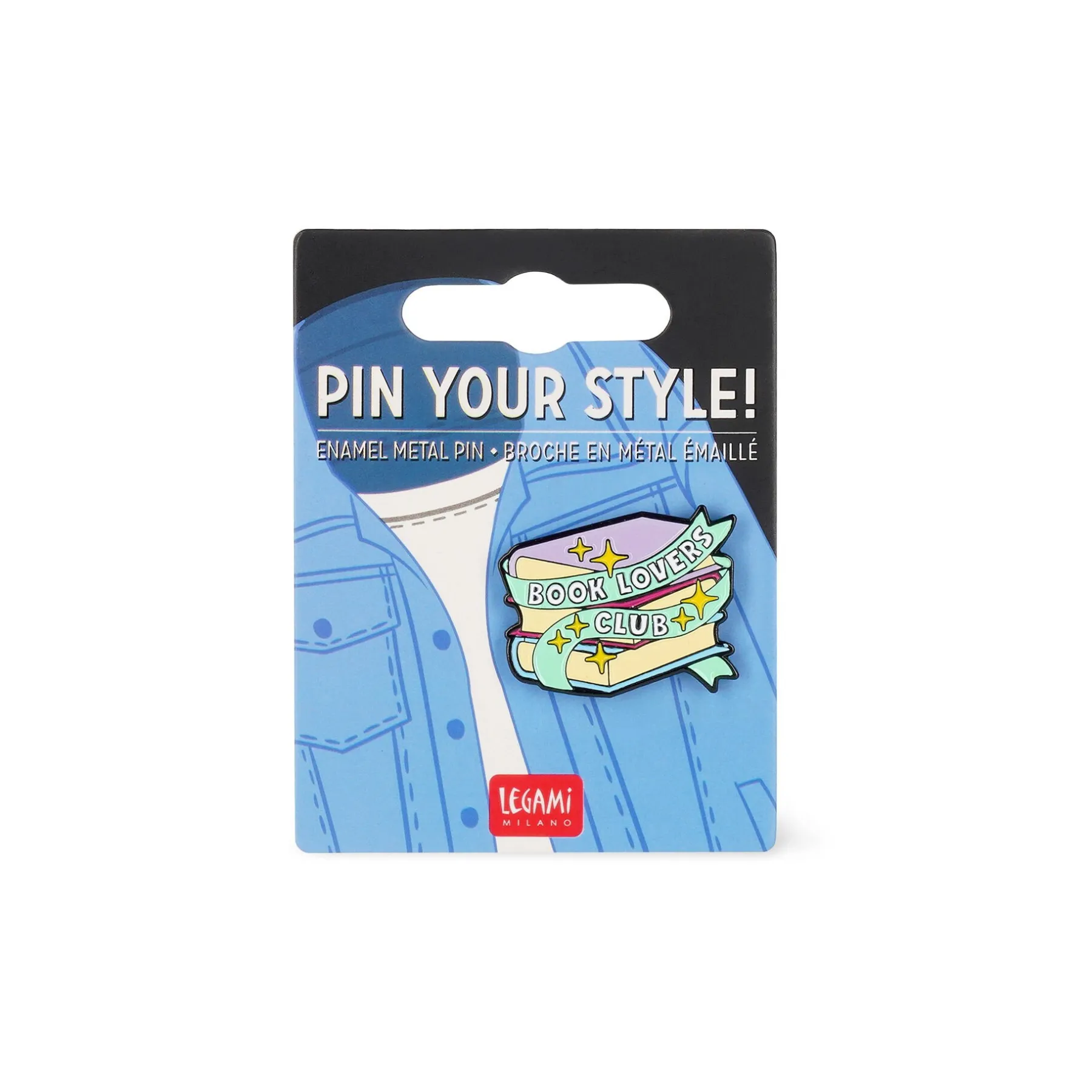 Legami Broschen*Anstecknadel aus emailliertem Metall - Pin Your Style!
