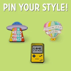 Legami Broschen*Anstecknadel aus emailliertem Metall - Pin Your Style!