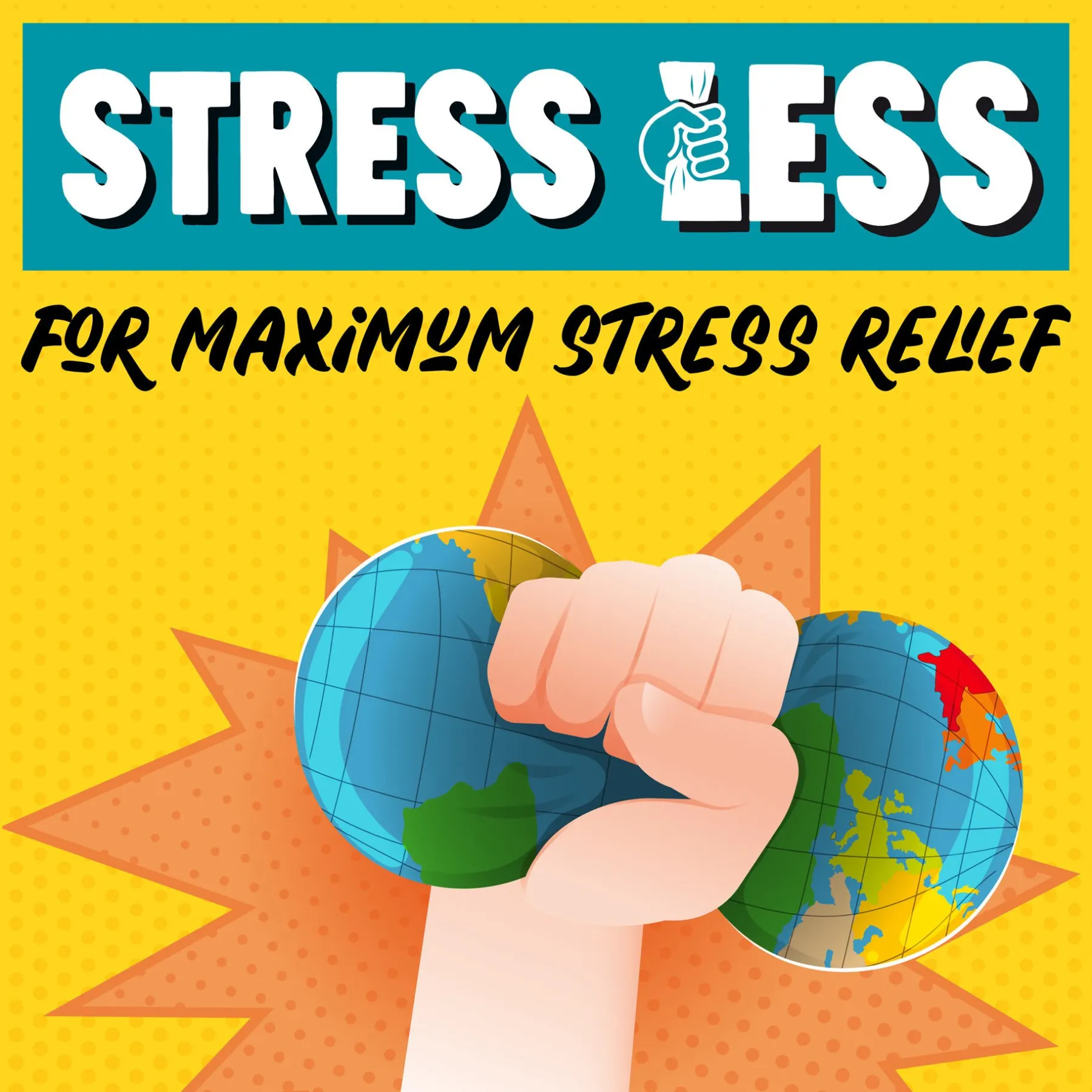 Legami Spiele*Anti-Stress-Squishy - Stress Less