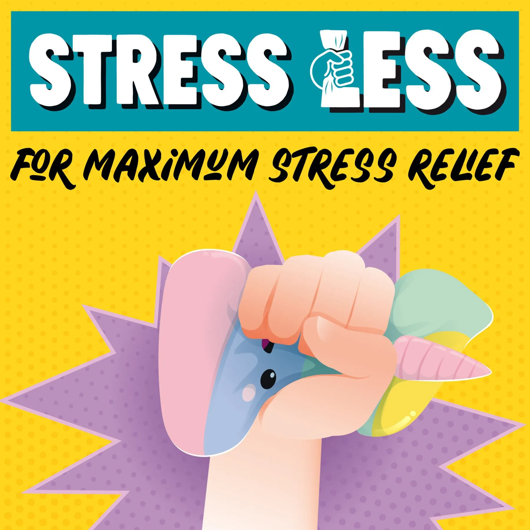 Legami Spiele*Anti-Stress-Squishy - Stress Less
