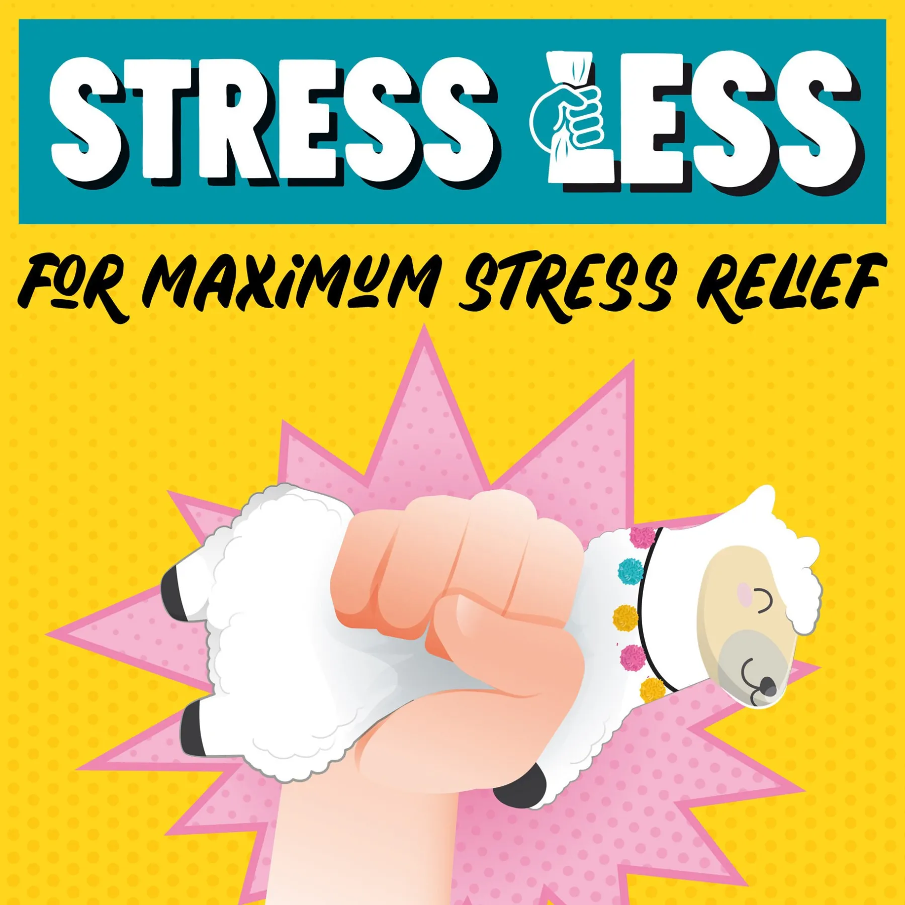 Legami Spiele*Anti-Stress-Squishy - Stress Less