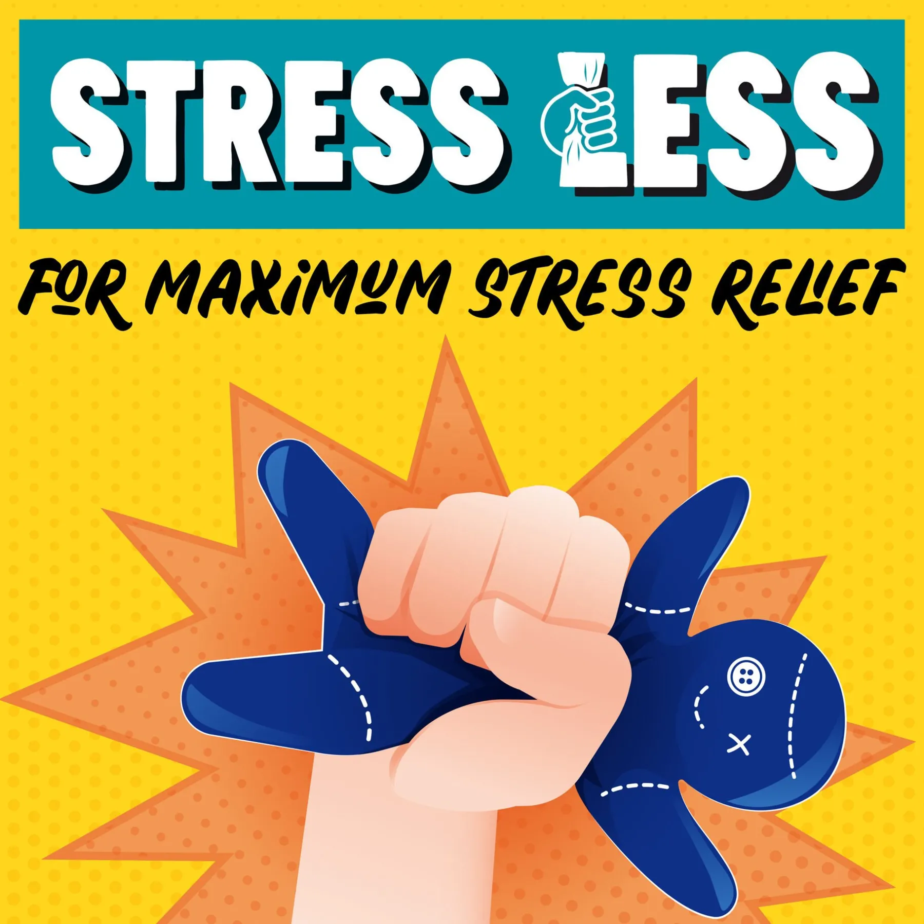 Legami Spiele*Anti-Stress-Squishy - Stress Less