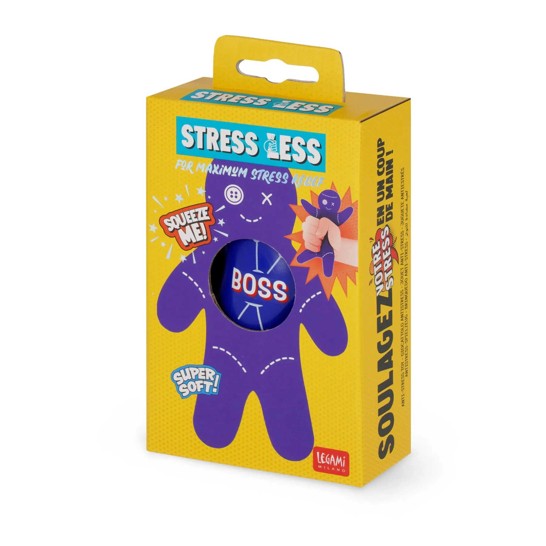 Legami Spiele*Anti-Stress-Squishy - Stress Less