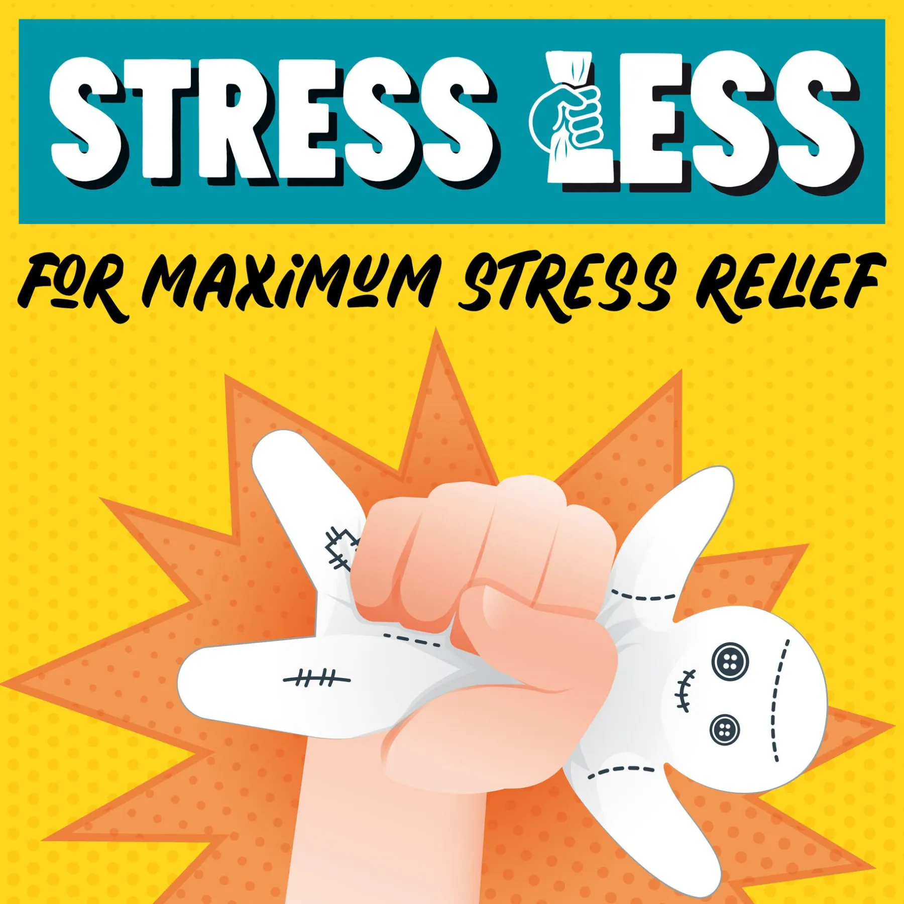 Legami Spiele*Anti-Stress-Squishy - Stress Less
