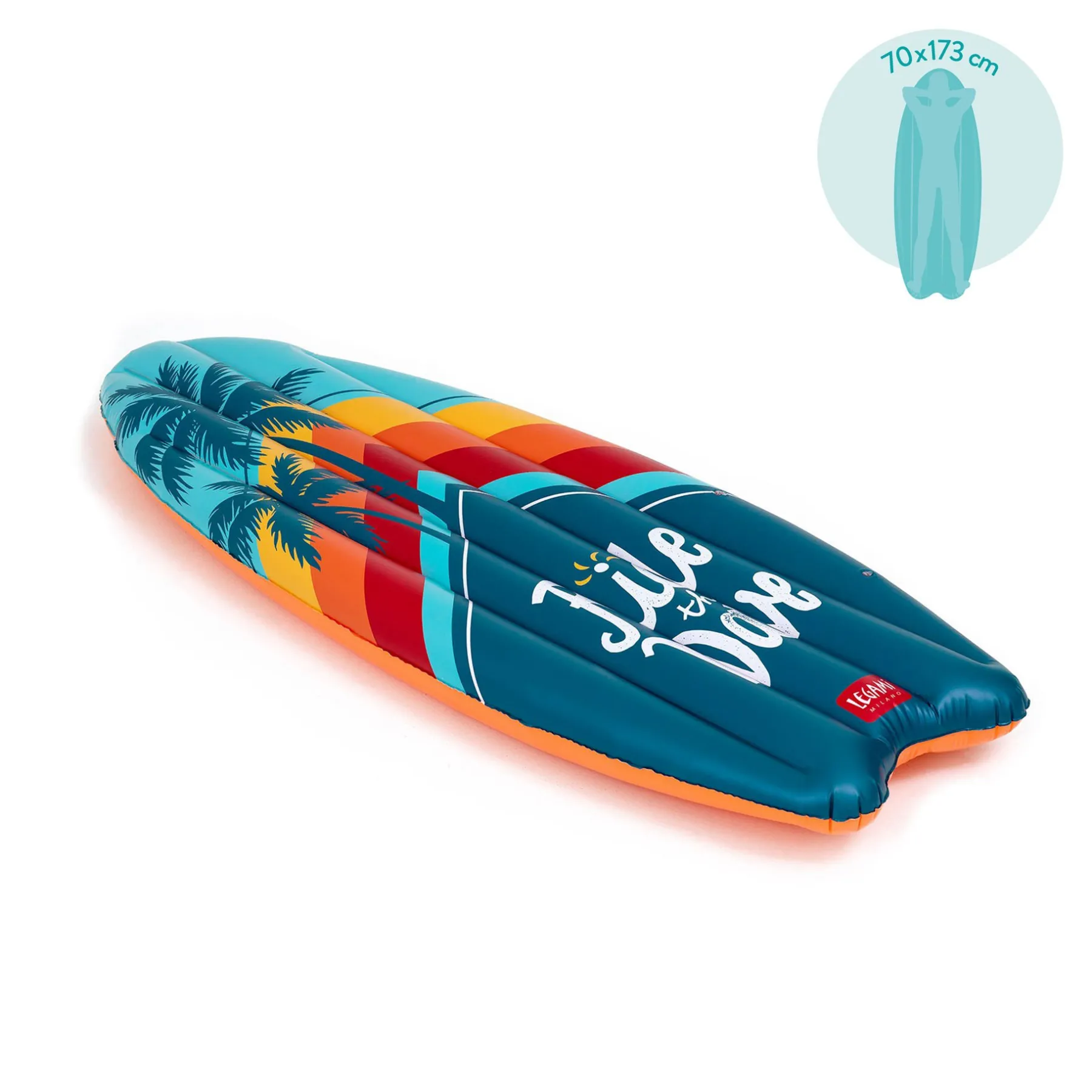 Legami Schlauchboote*Aufblasbare Luftmatratze - Good Vibes