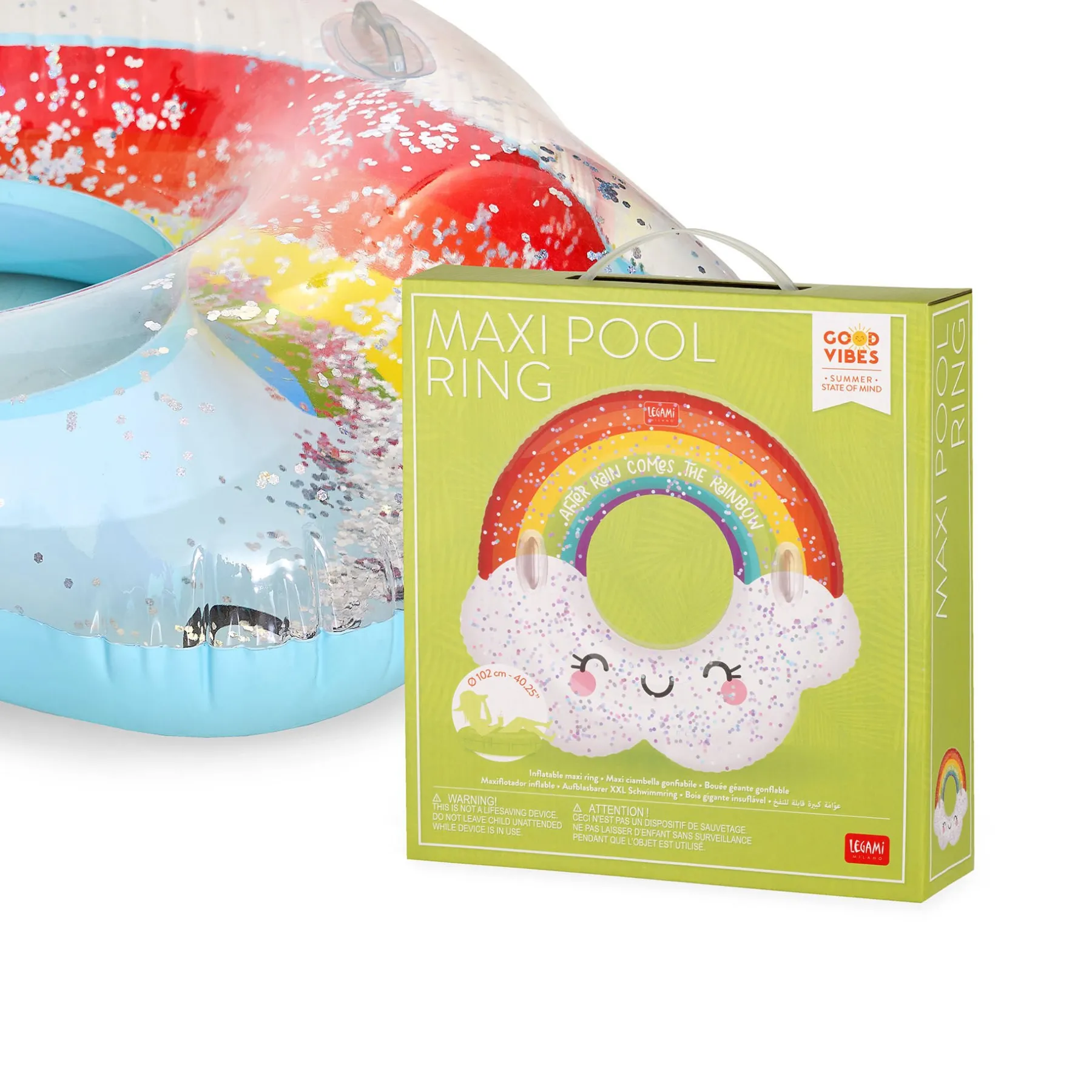 Legami Schlauchboote*Aufblasbarer Maxi-Schwimmring - Maxi Pool Ring