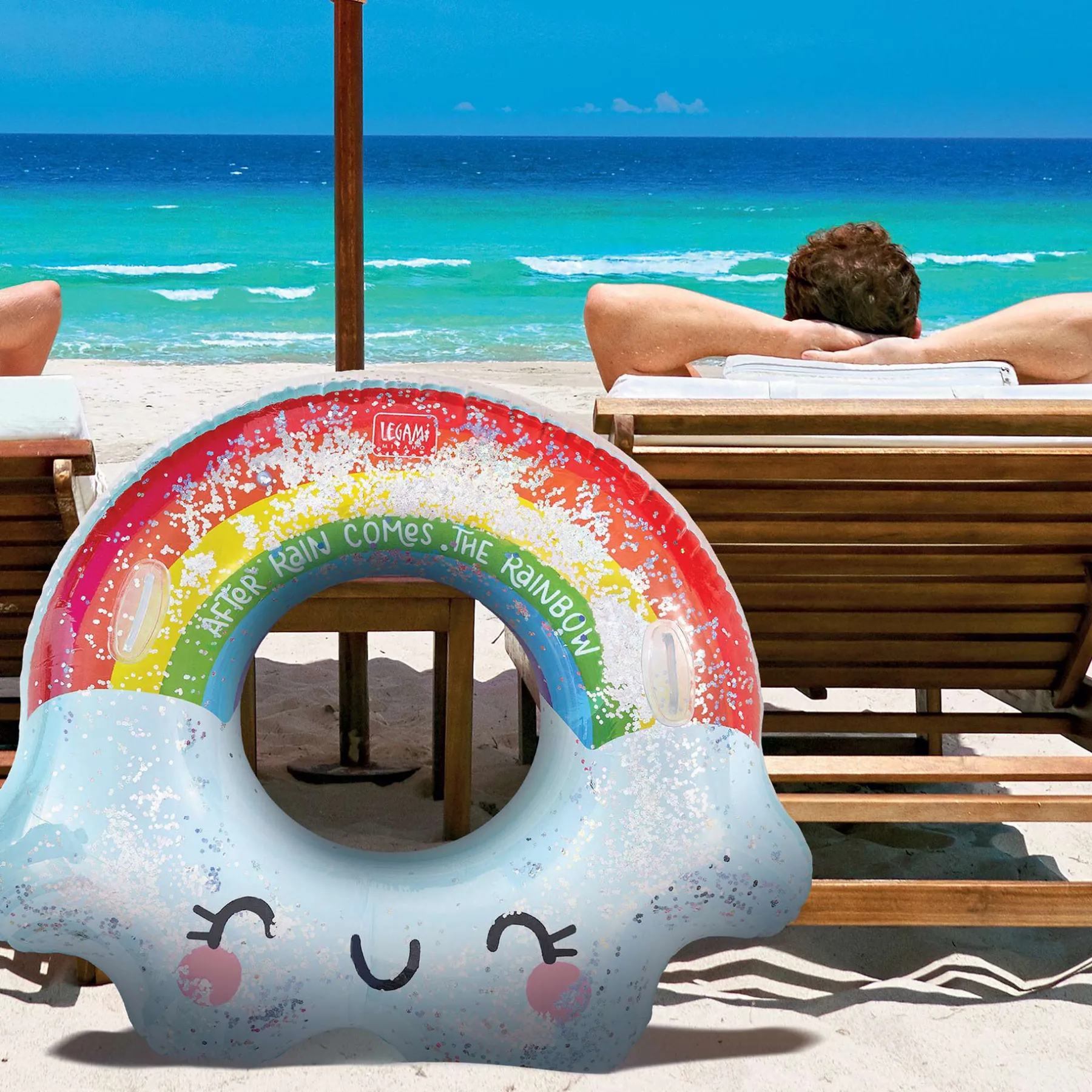 Legami Schlauchboote*Aufblasbarer Maxi-Schwimmring - Maxi Pool Ring