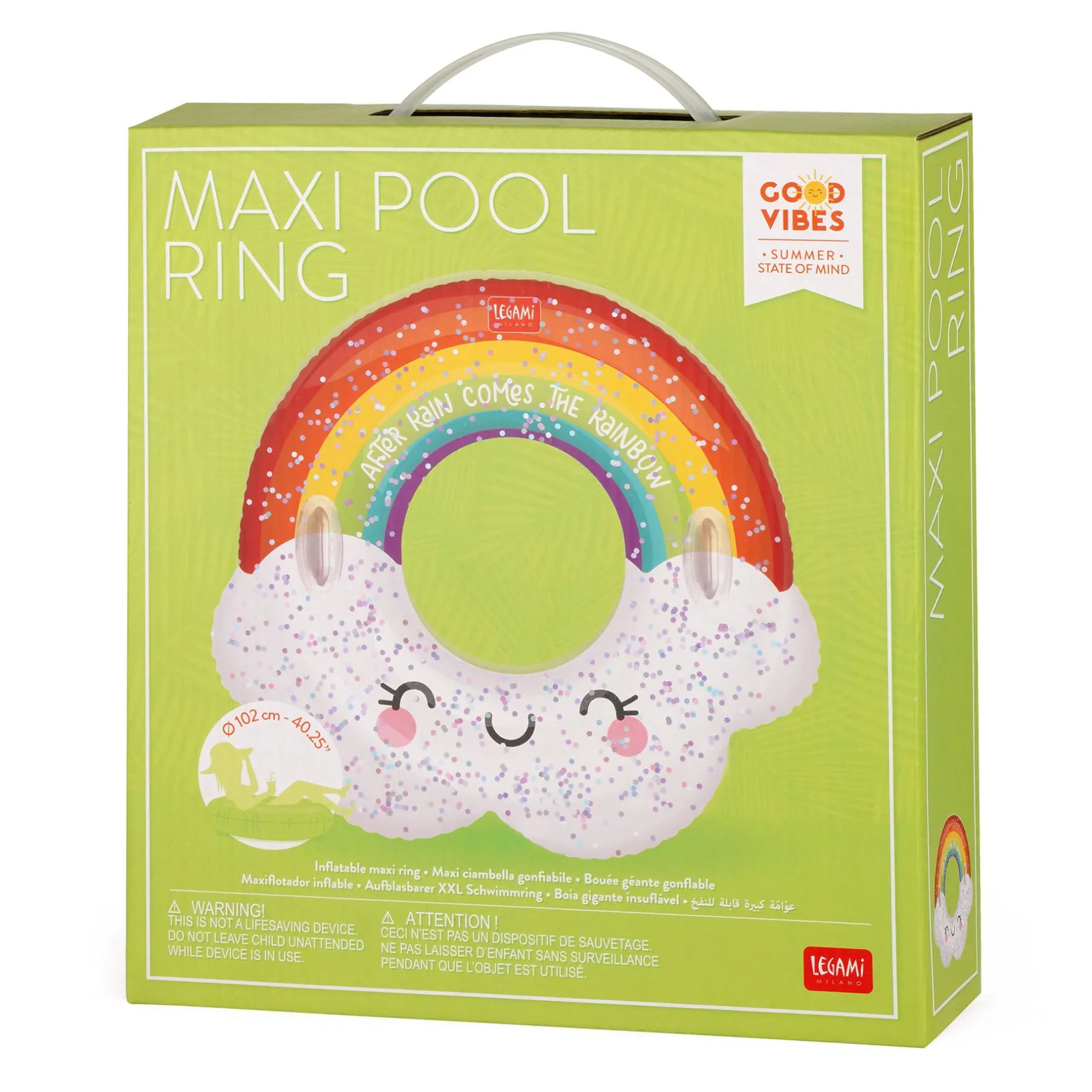 Legami Schlauchboote*Aufblasbarer Maxi-Schwimmring - Maxi Pool Ring