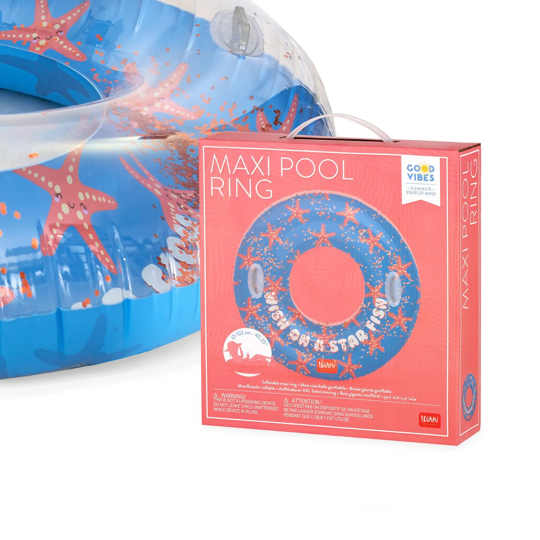 Legami Schlauchboote*Aufblasbarer Maxi-Schwimmring - Maxi Pool Ring