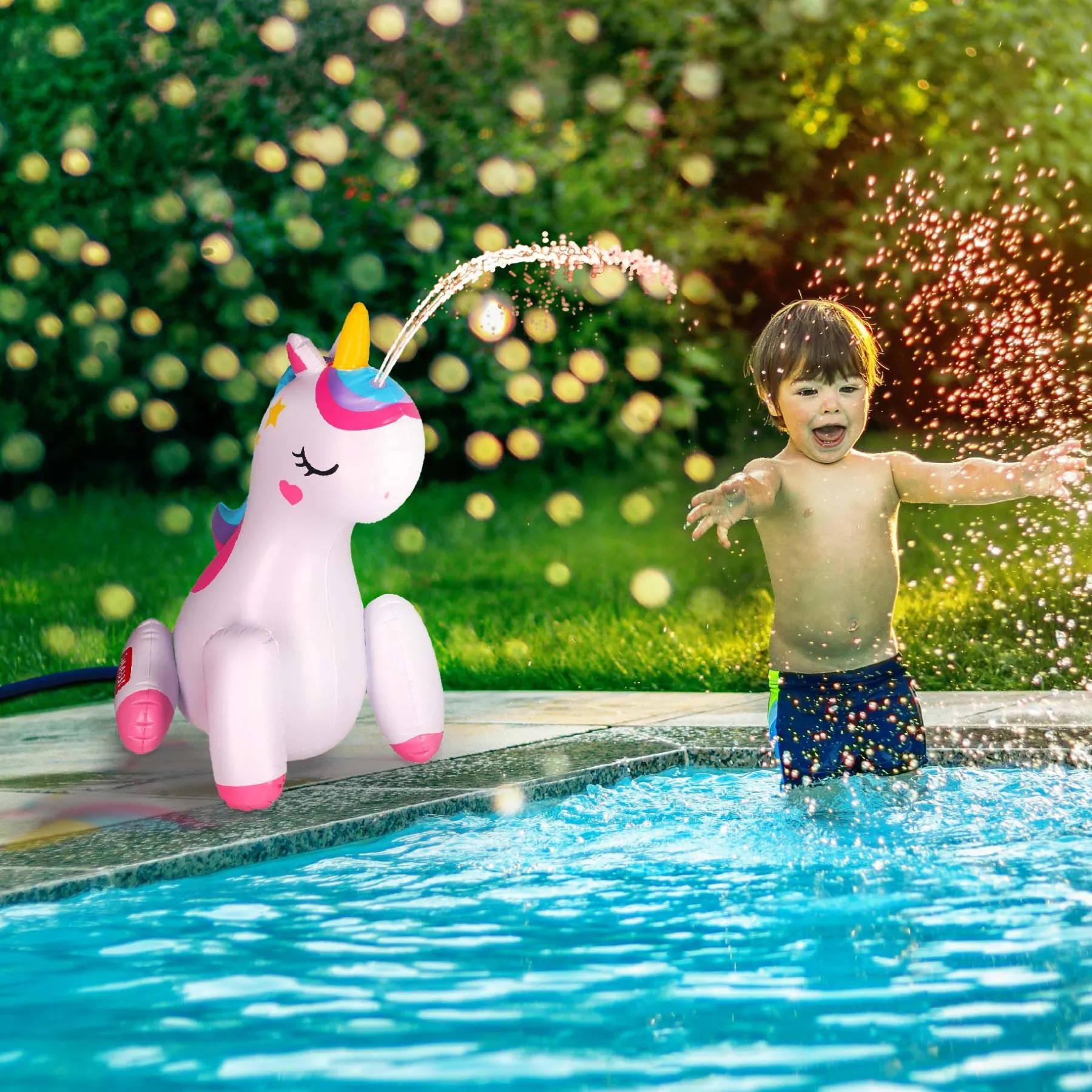 Legami Schlauchboote*Aufblasbarer Sprinkler - Inflatable Sprinkler