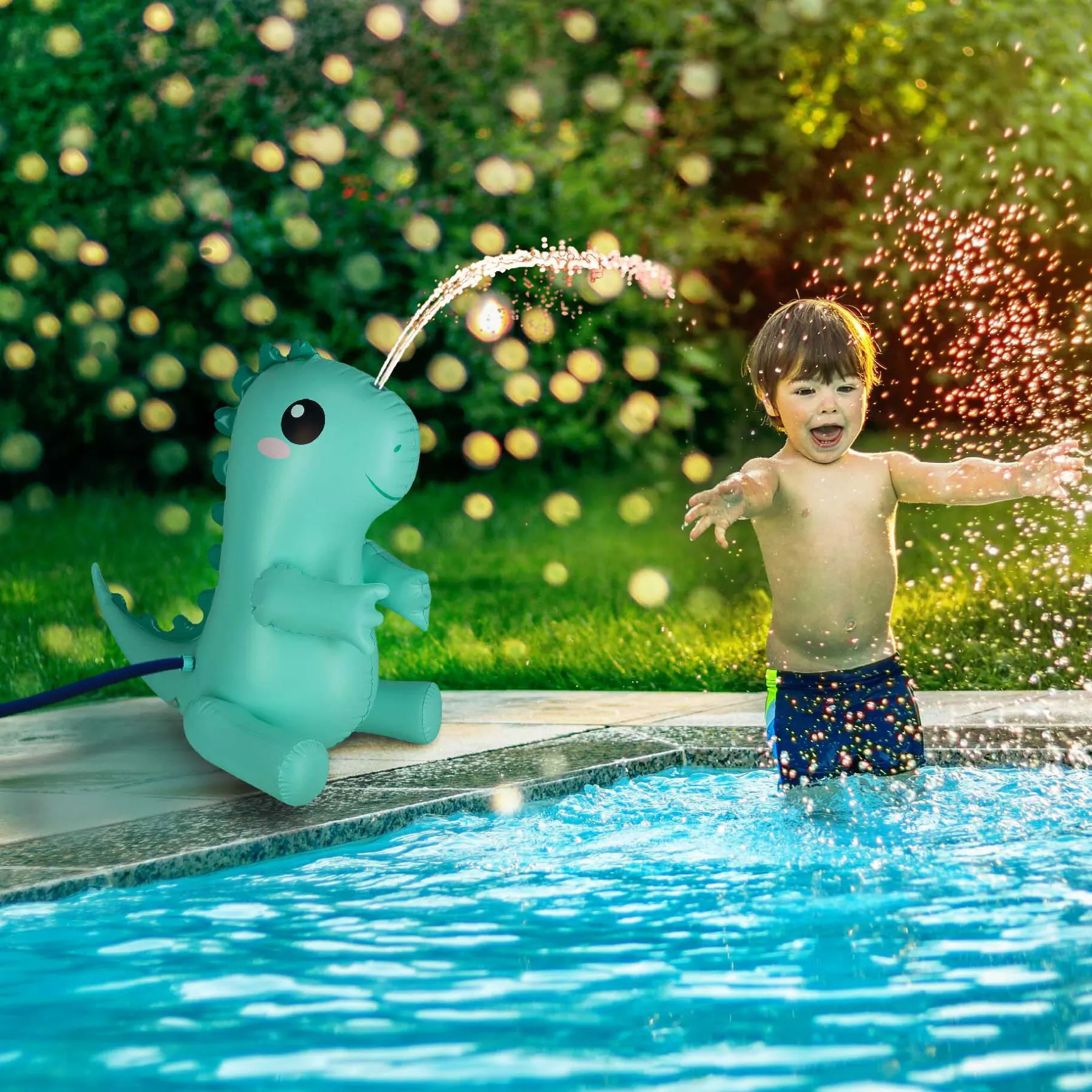 Legami Schlauchboote*Aufblasbarer Sprinkler - Inflatable Sprinkler