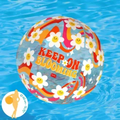 Legami Spiele Am Strand|Schlauchboote*Aufblasbarer Strandball - Glitter Beach Ball