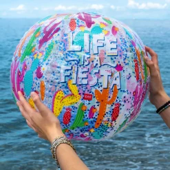 Legami Spiele Am Strand|Schlauchboote*Aufblasbarer Strandball - Glitter Beach Ball