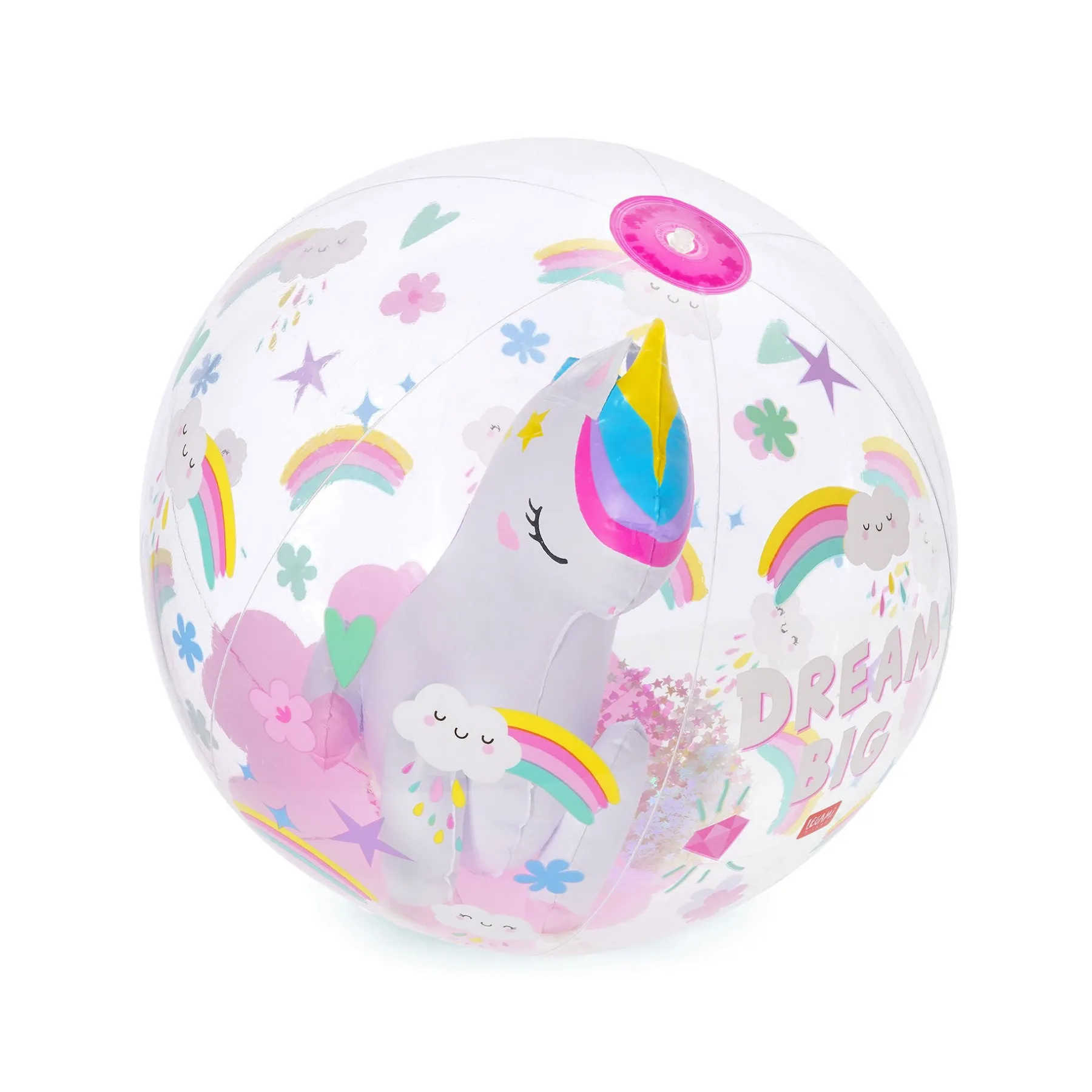 Legami Spiele Am Strand|Schlauchboote*Aufblasbarer Strandball - Beach Ball