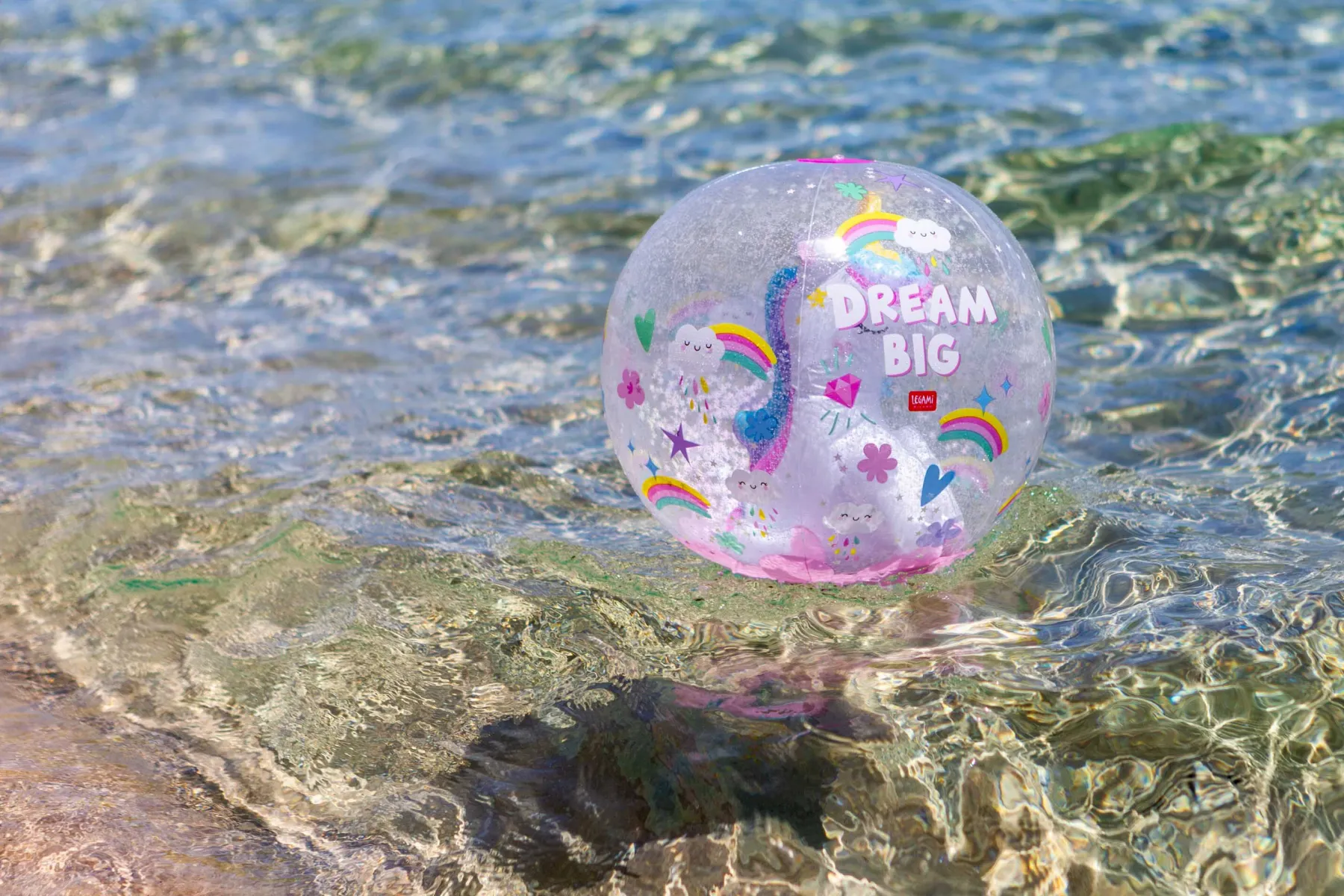 Legami Spiele Am Strand|Schlauchboote*Aufblasbarer Strandball - Beach Ball