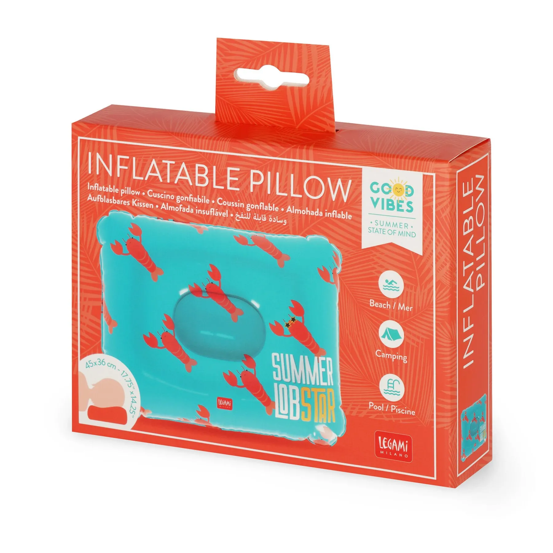Legami Schlauchboote*Aufblasbares Kissen - Inflatable Pillow