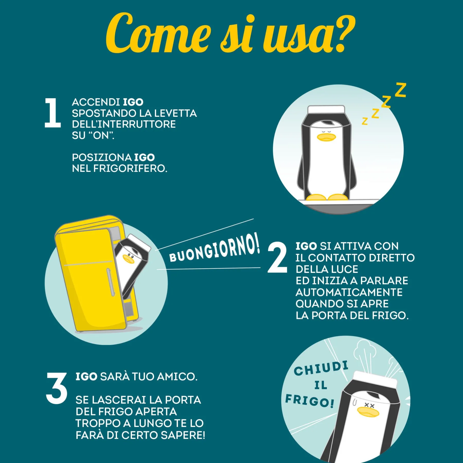 Legami Weitere Küchen-Accessoires*Der sprechende Pinguin - Igo