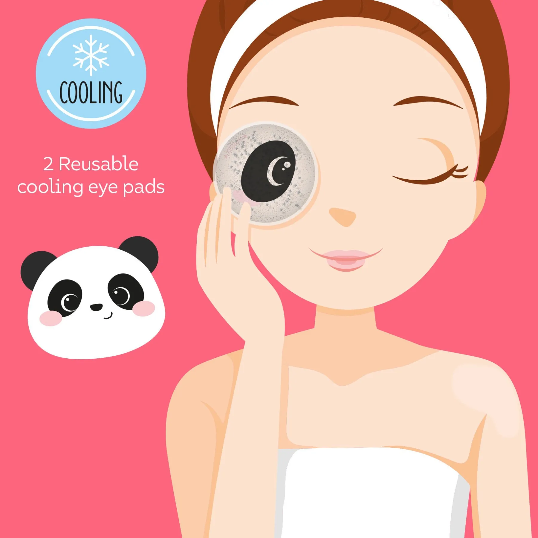 Legami Beauty-Accessoires*Erfrischende Augenpads - Chill Out