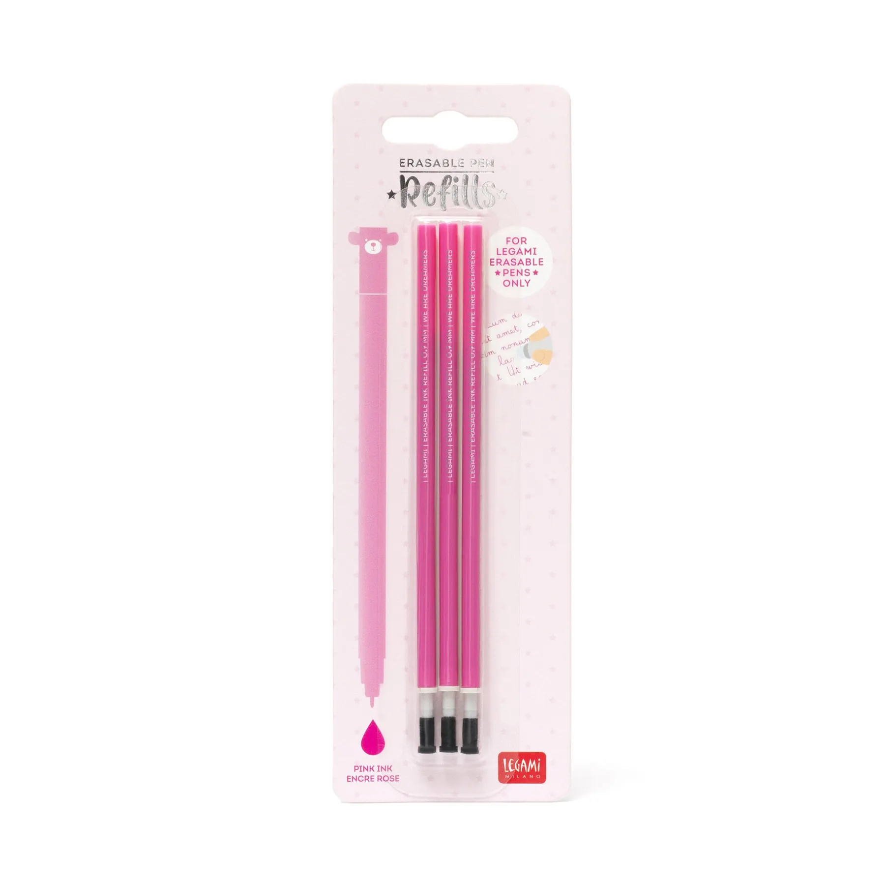 Legami Erasables Stifte Nachfüllminen*Ersatzmine für löschbaren Gelstift - Erasable Pen
