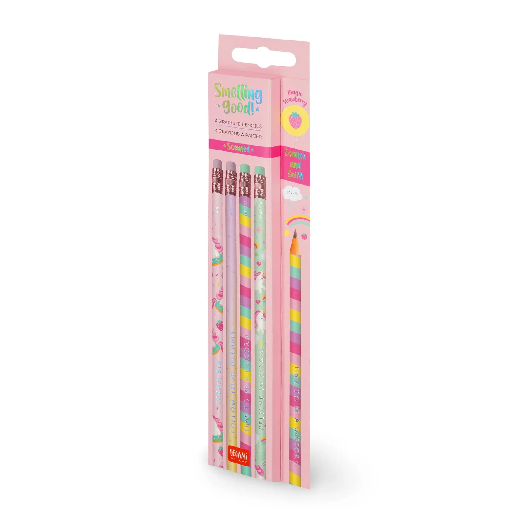Legami Bleistifte Und Buntstifte*4er-Set duftende HB-Bleistifte - Smelling Good!