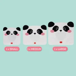 Legami Weitere Küchen-Accessoires*3er-Set Lebensmittelbeutel - Snack Bags