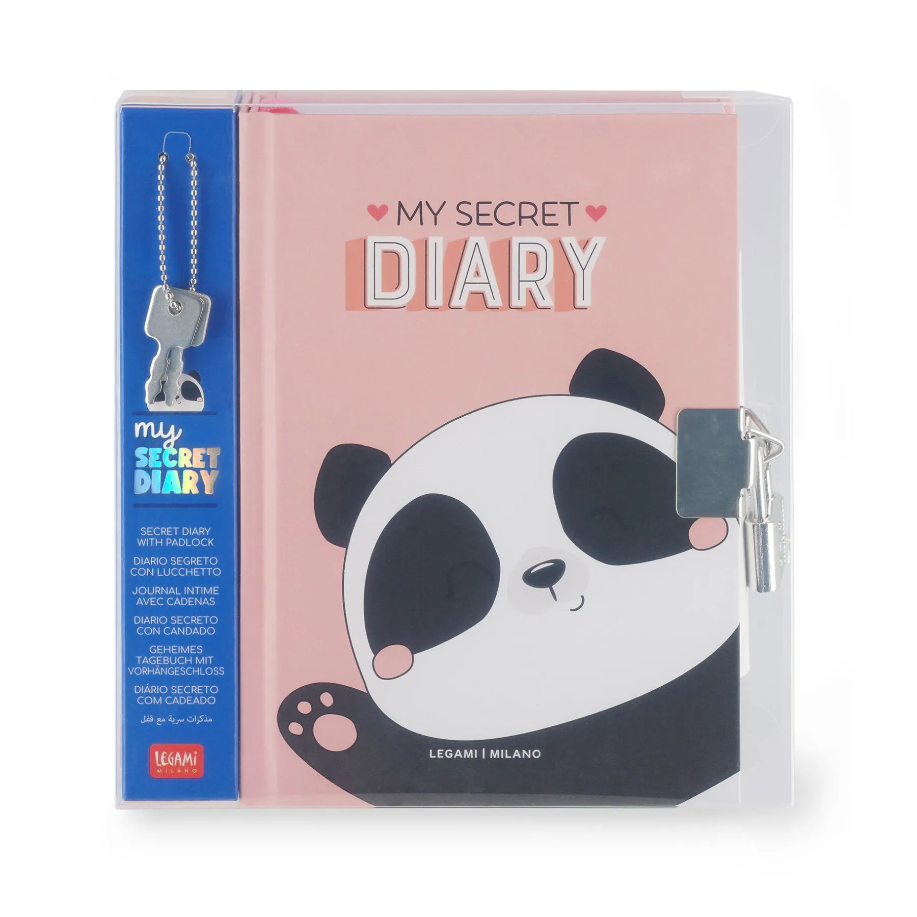 Legami Mehr Schreibwaren*Geheimes Tagebuch mit Vorhängeschloss - My Secret Diary