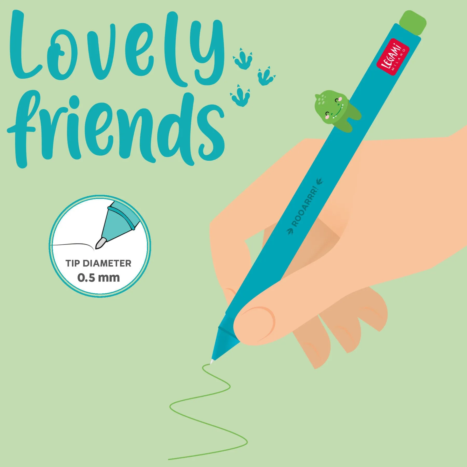 Legami Kugelschreiber Und Gelstifte*Gelstift - Lovely Friends