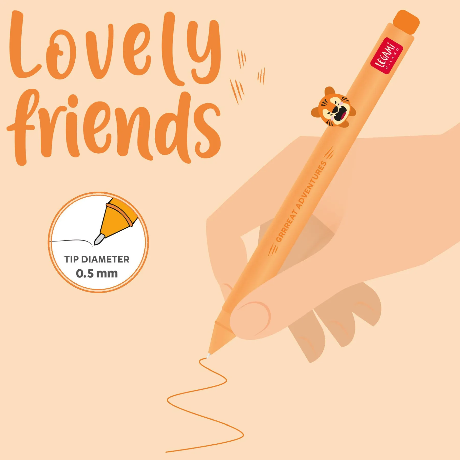 Legami Kugelschreiber Und Gelstifte*Gelstift - Lovely Friends
