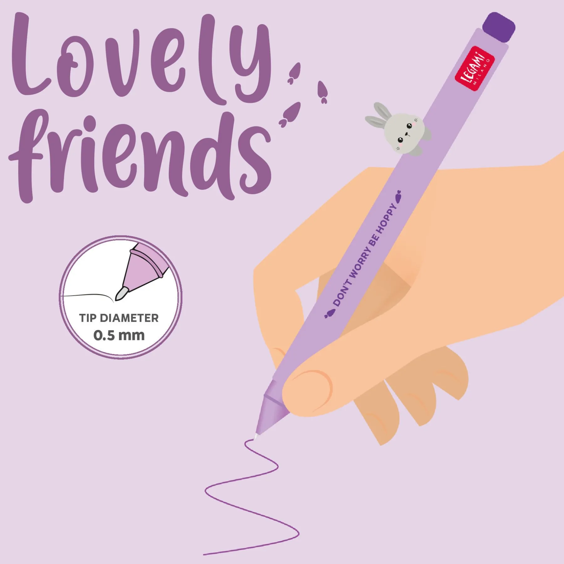 Legami Kugelschreiber Und Gelstifte*Gelstift - Lovely Friends