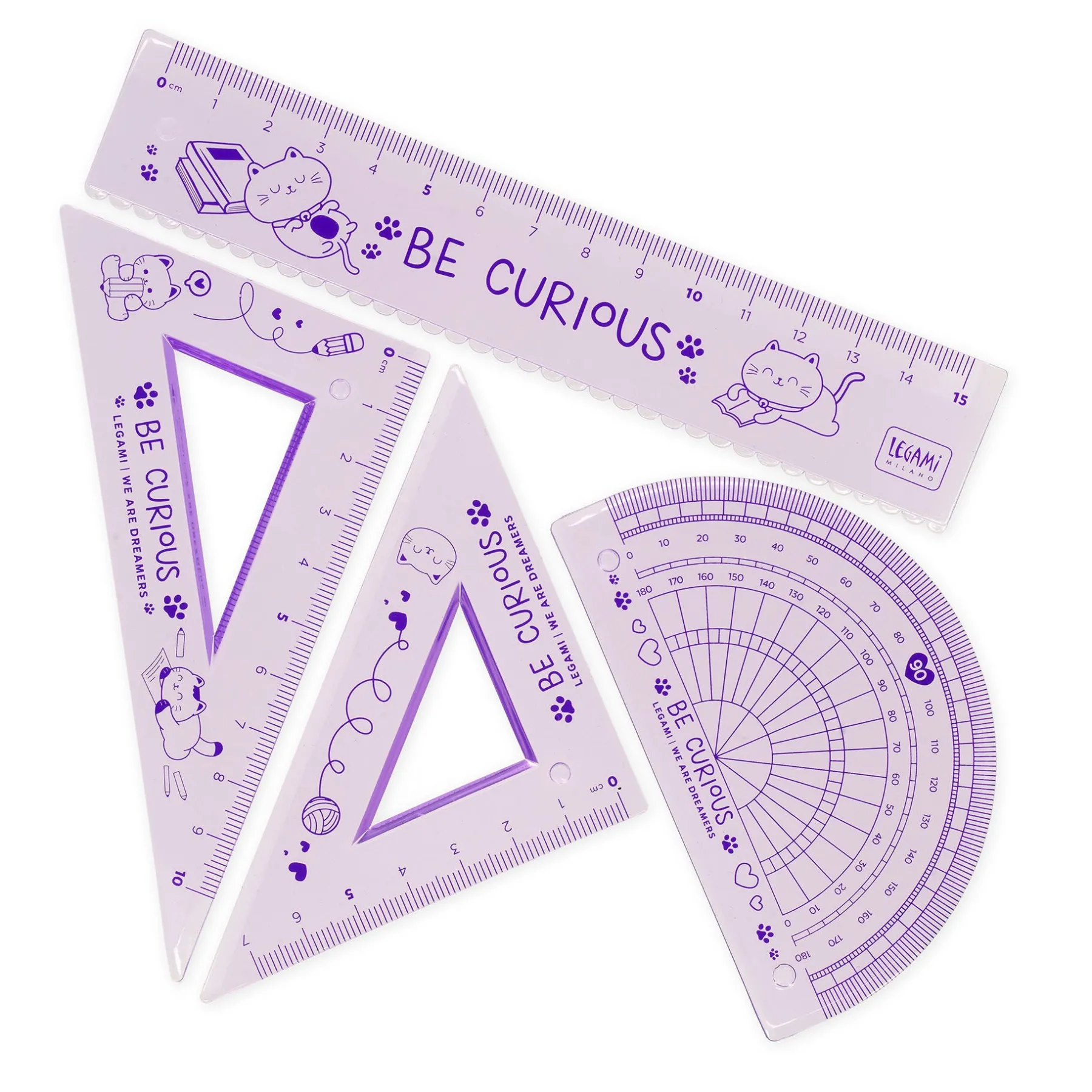 Legami Mehr Schreibwaren|Lineale*Geometrieset - You Rule!