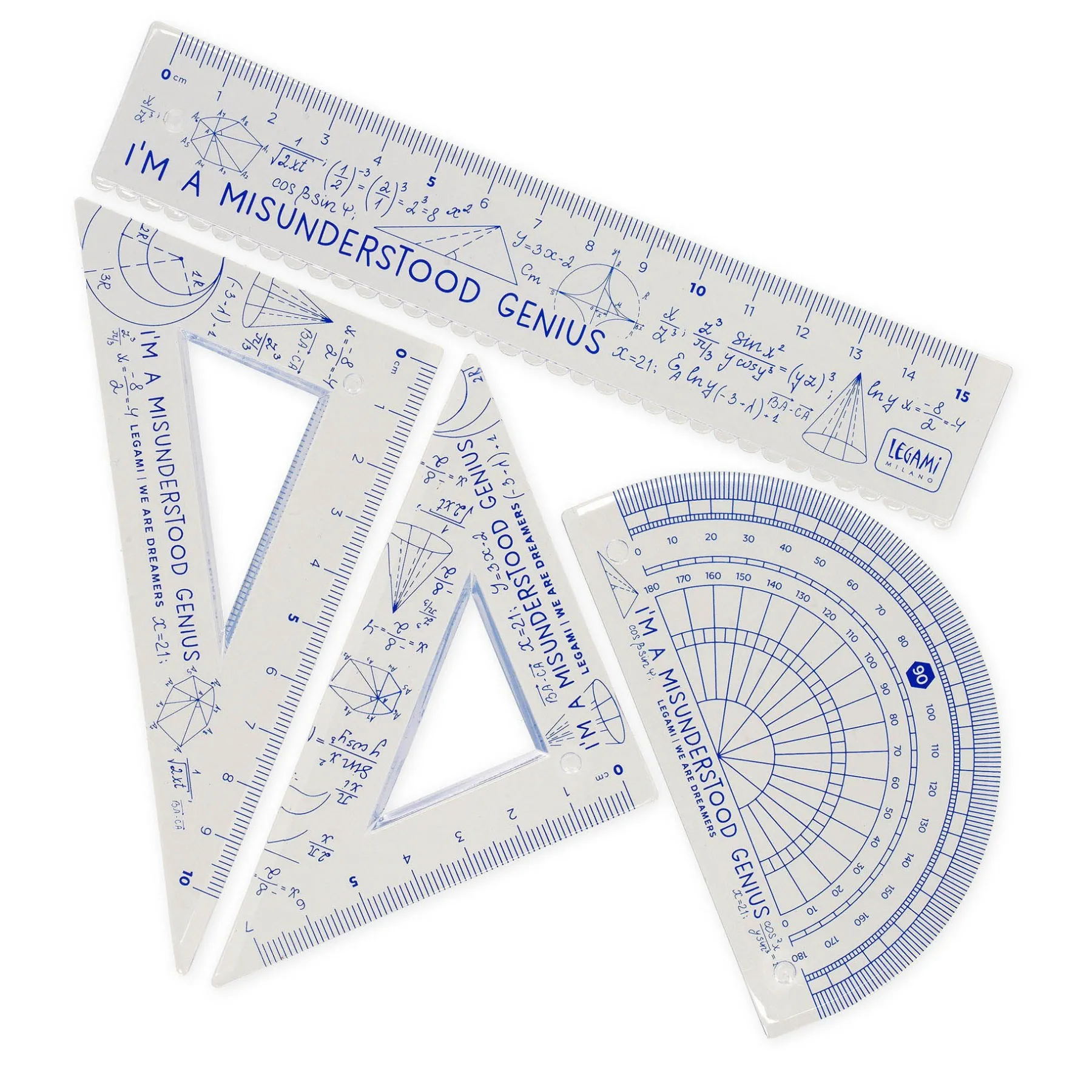 Legami Mehr Schreibwaren|Lineale*Geometrieset - You Rule!
