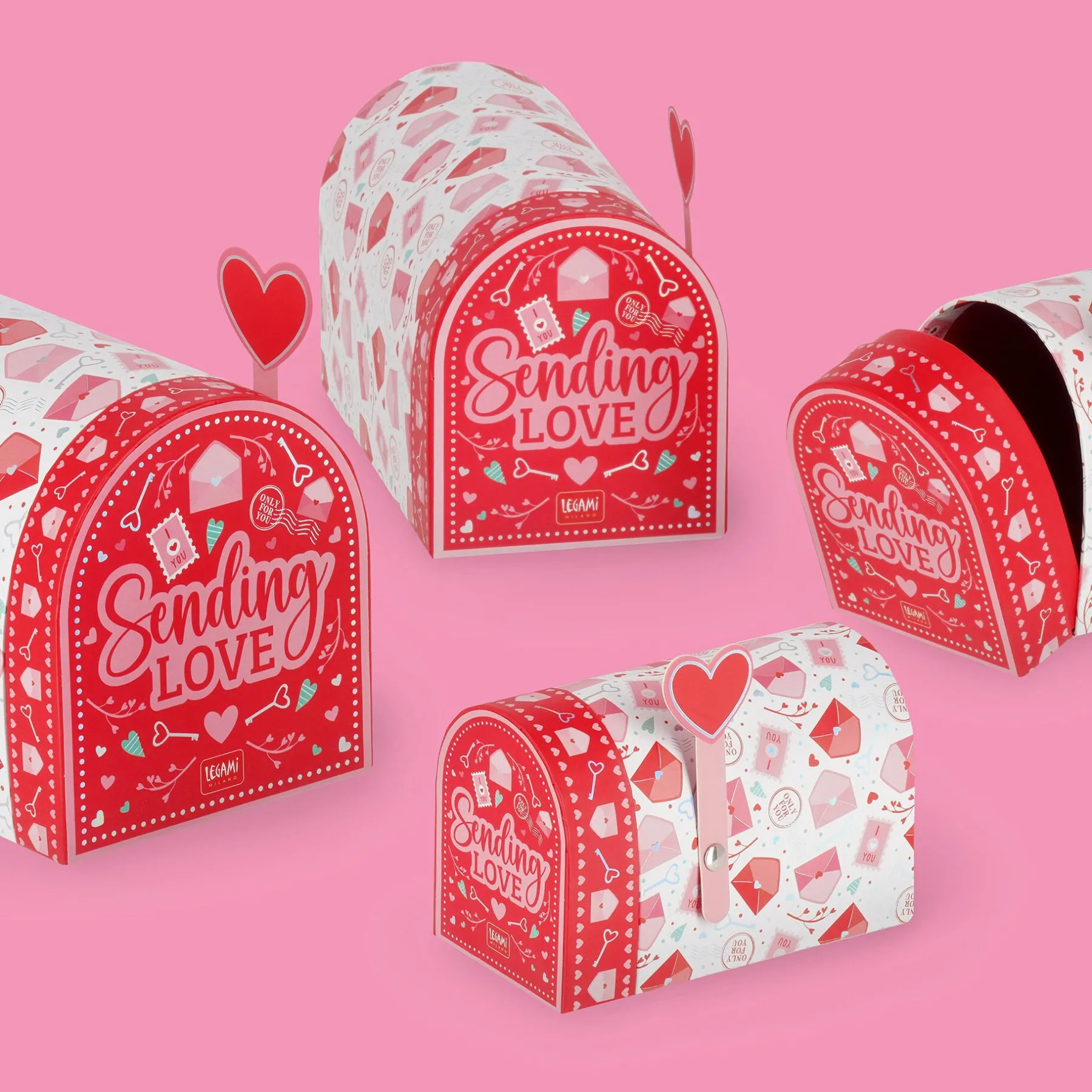 Legami Geschenkschachteln*Geschenkschachtel Medium - Love Mailbox