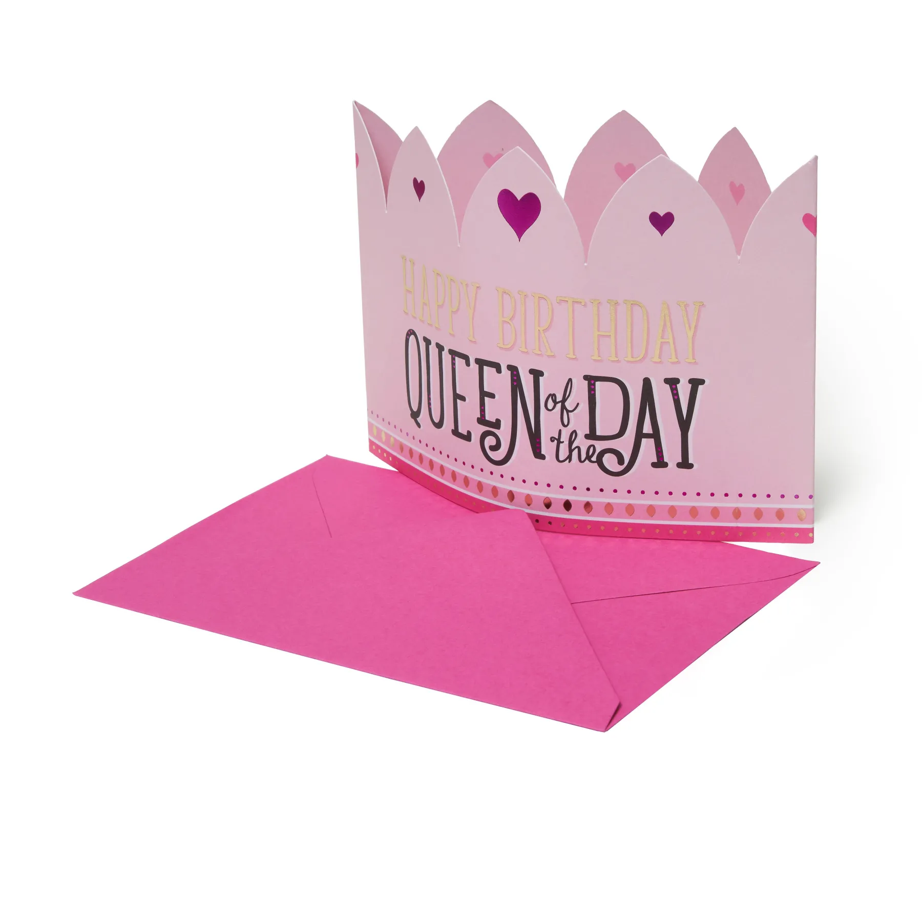 Legami Geburtstagskarten*Glückwunschkarte Geburtstag 3D - Queen Crown