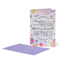 Legami Geburtstagskarten*Glückwunschkarte Geburtstag - Happiness