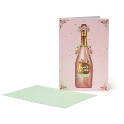Legami Geburtstagskarten*Glückwunschkarte Geburtstag - Champagne