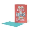 Legami Geburtstagskarten*Glückwunschkarte Geburtstag - Vintage