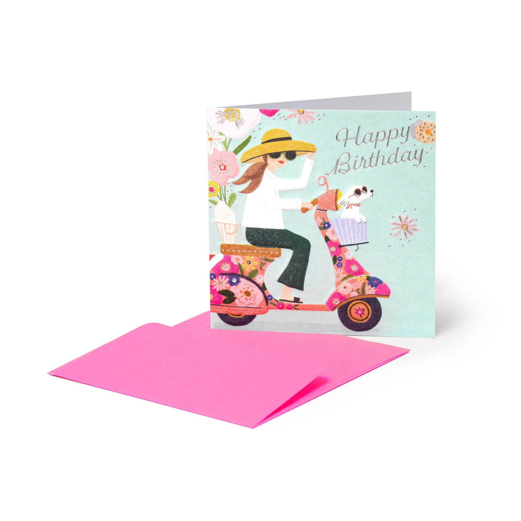 Legami Geburtstagskarten*Glückwunschkarte Geburtstag - Bike Girl