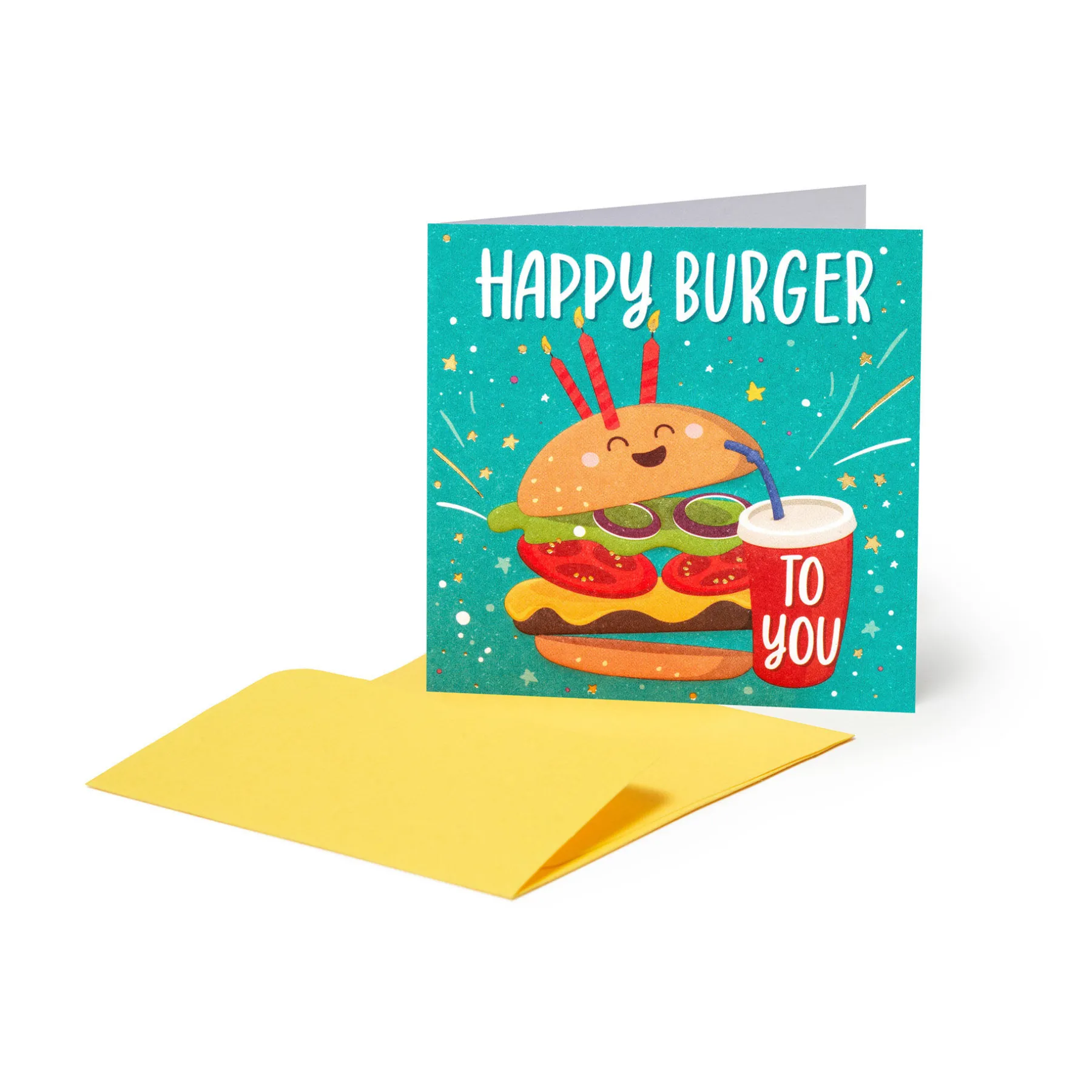 Legami Geburtstagskarten*Glückwunschkarte Geburtstag - Burger